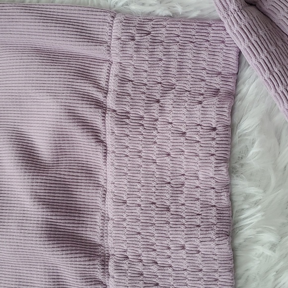 35. Free People Movement Cut It Out Longsleeve Crop Lilac - Picture 9 of 13